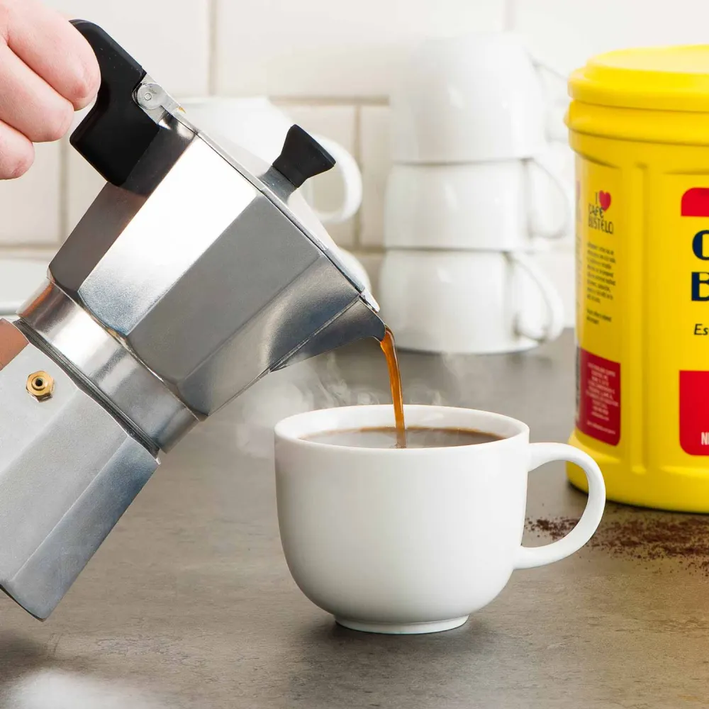 Café Bustelo - Festival Size Dark Roast Ground Coffee, Espresso - 46 Oz - 3 Pack - Image 3