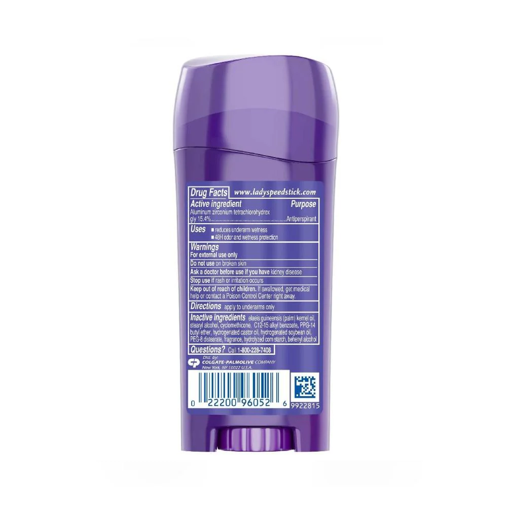 Lady Speed Stick Invisible Antiperspirant & Deodorant Dry Power Wild Fresia 2.3 oz - 12 Pack - Image 3
