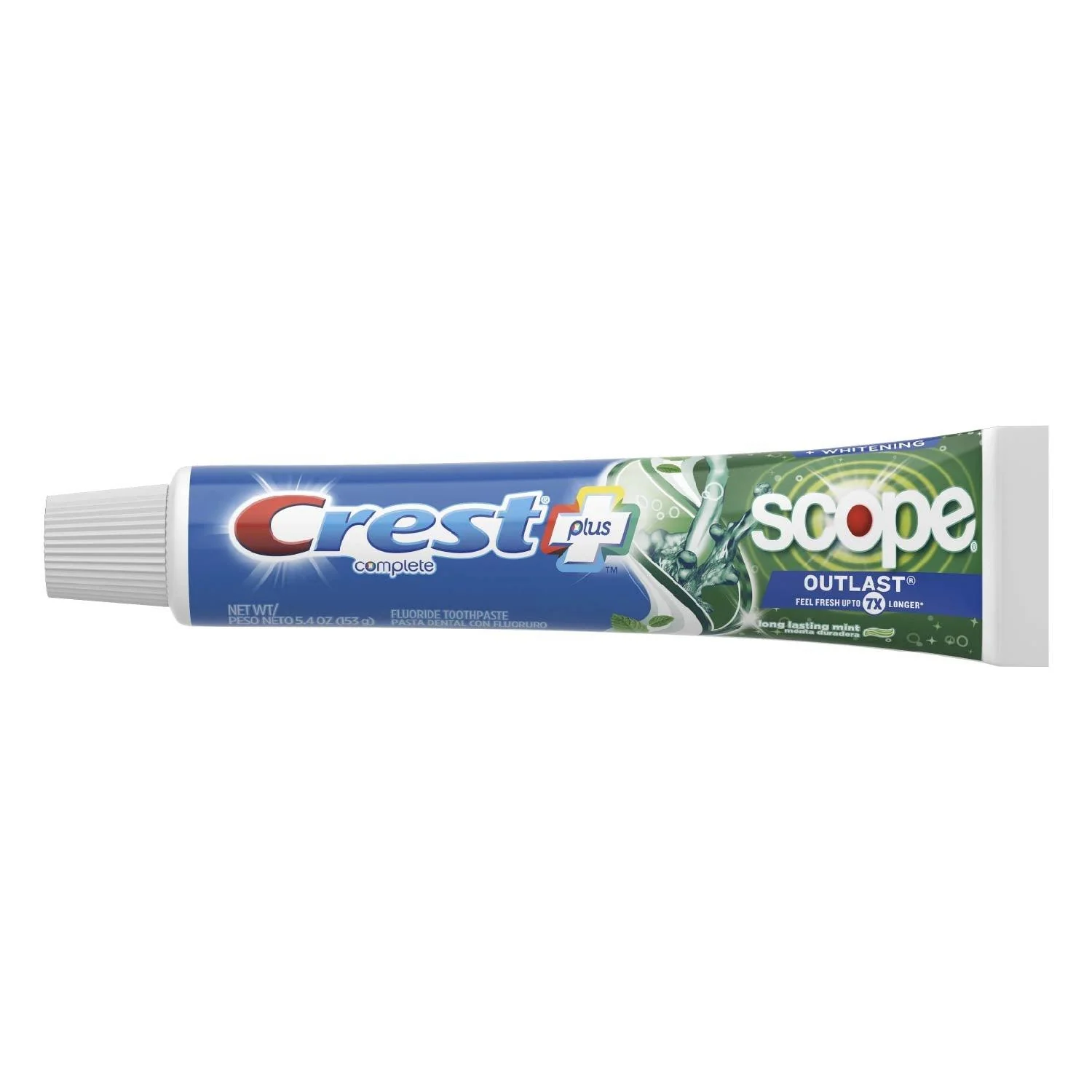 Crest - Complete Whitening Scope Outlast Toothpaste, Mint  5.4 oz - 12 Pack - Image 3