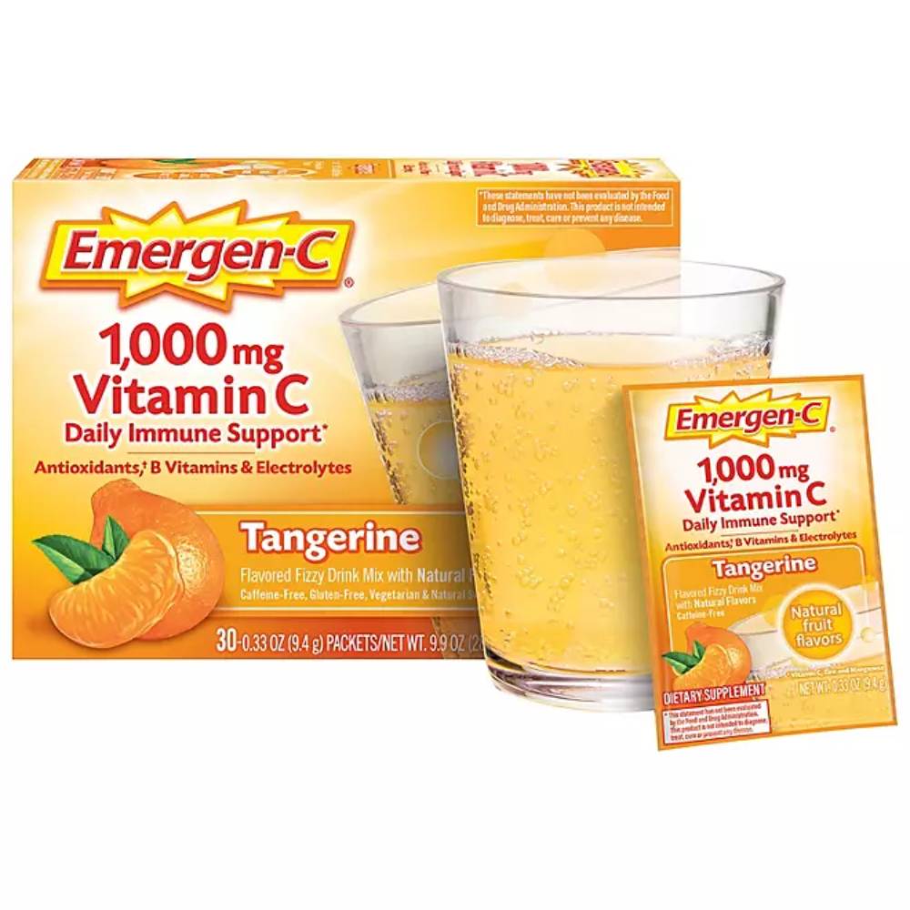 Emergen-C - Vitamin C 1000mg Powder with Antioxidants Fizzy Drink Mix - 90 Ct - Image 3