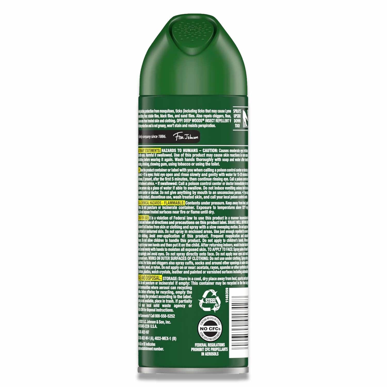 OFF! Deep Woods Spray Repellent 6 oz -  12 Pack - Image 3