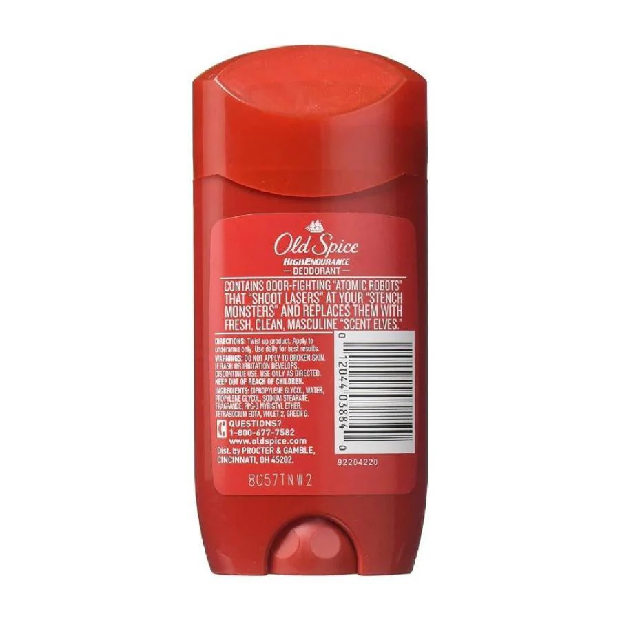 Old Spice High Endurance Deodorant Fresh Scent 3 Oz -12 pack - Image 3