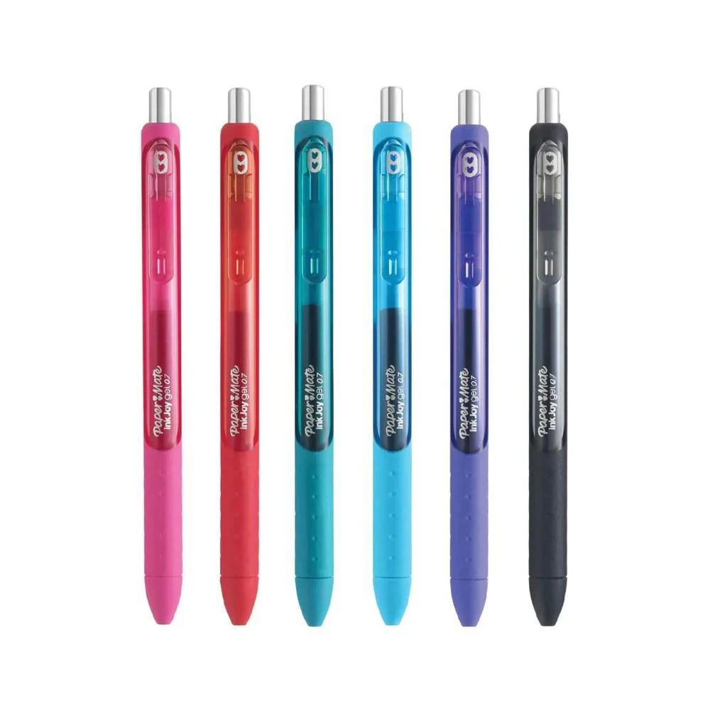Paper Mate Inkjoy Gel Pens .7mm 6 Ct ea - Assorted- 12 Pack - Image 3
