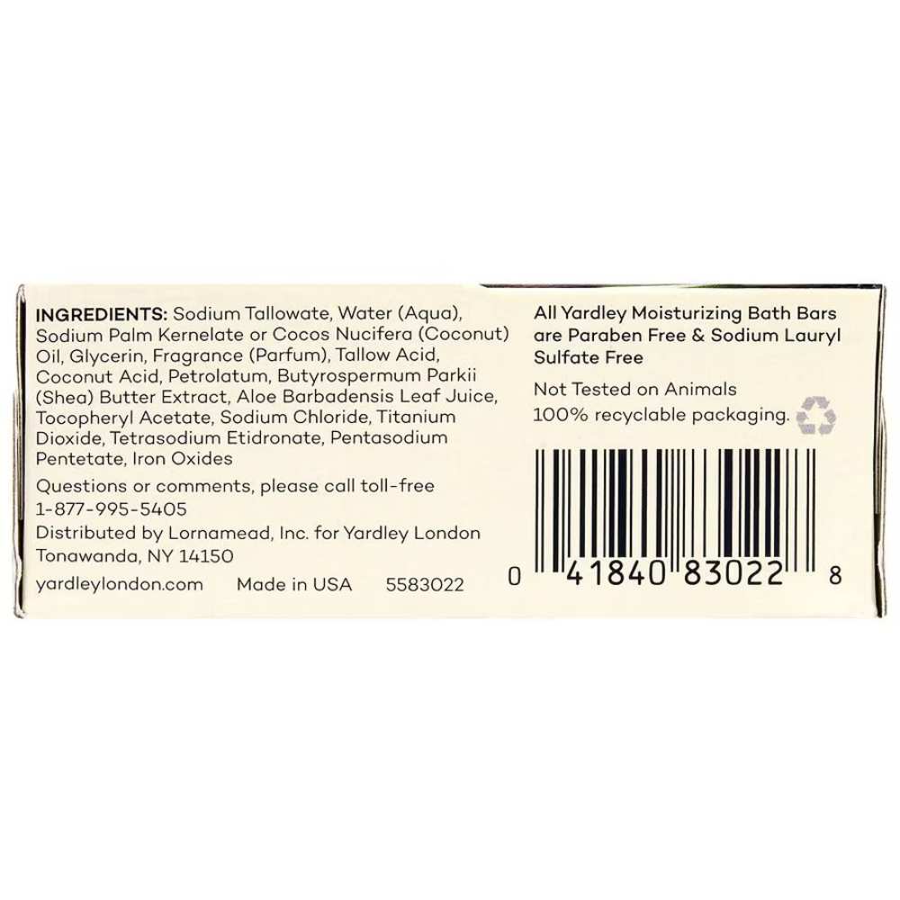 Yardley - London Creamy Coconut Moisturizing Bath Bar  - 4 Oz - 24 Pack - Image 3