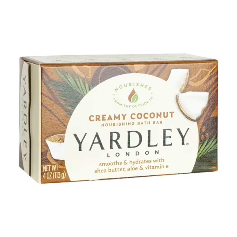 Yardley - London Creamy Coconut Moisturizing Bath Bar  - 4 Oz - 24 Pack - Image 5